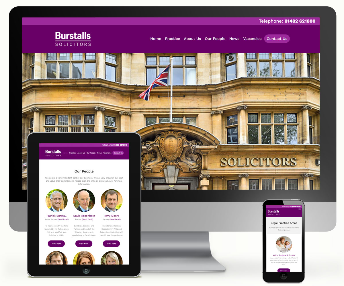 Burstalls Solicitors Website