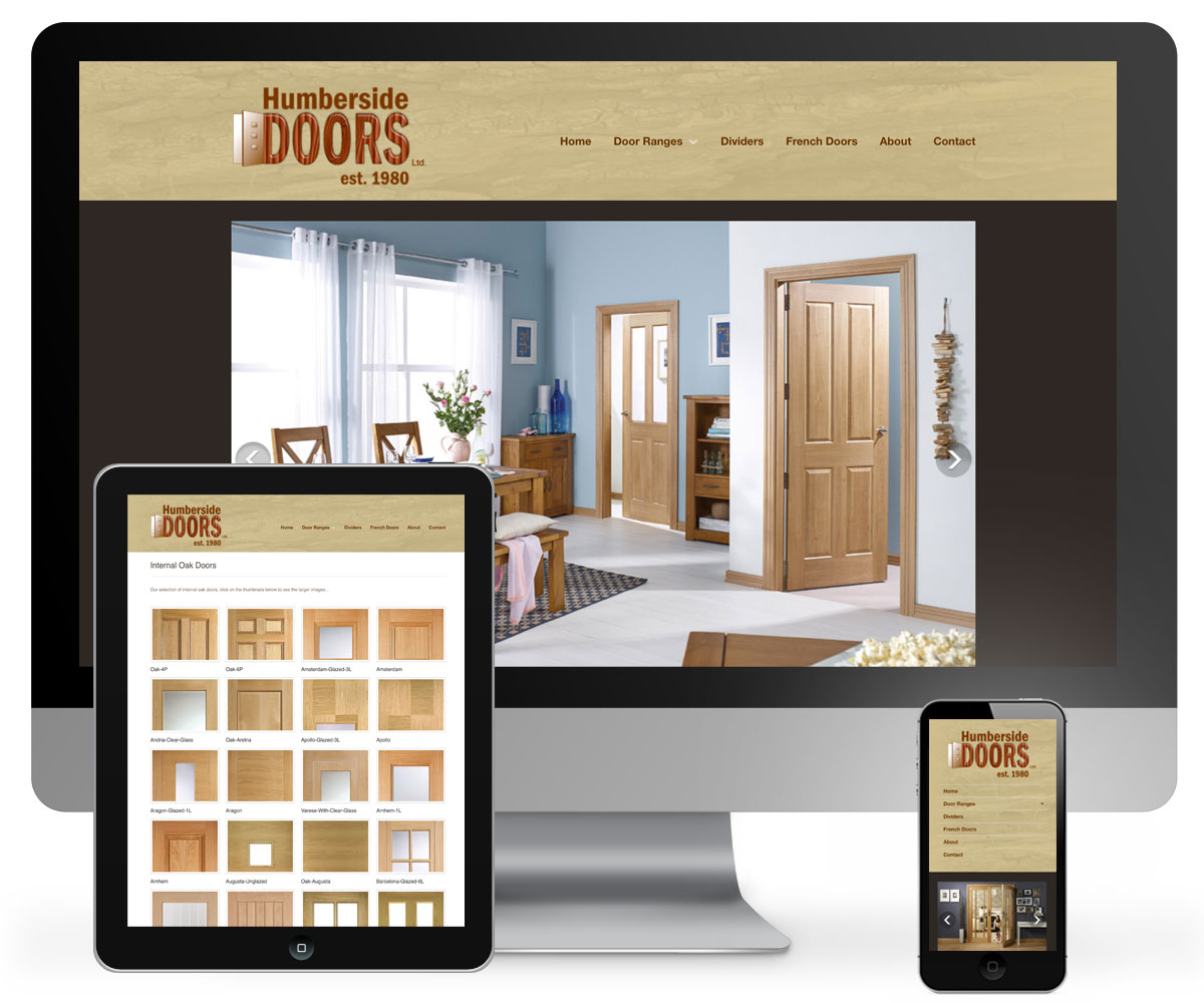 Humberside Doors Website