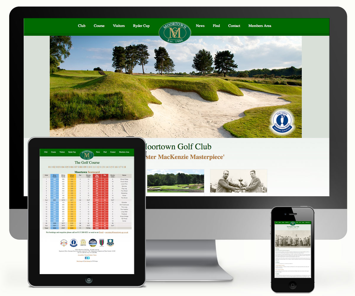 Moortown Golf Club Website